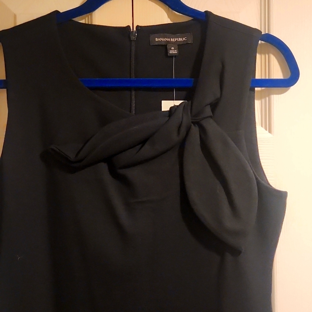 New Banana Republic black dress size 8